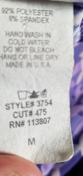 Barbara moss medium top ombre spring purple - Picture 5 of 5